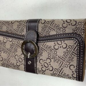 Liz & Co. Brown and Cream Wallet